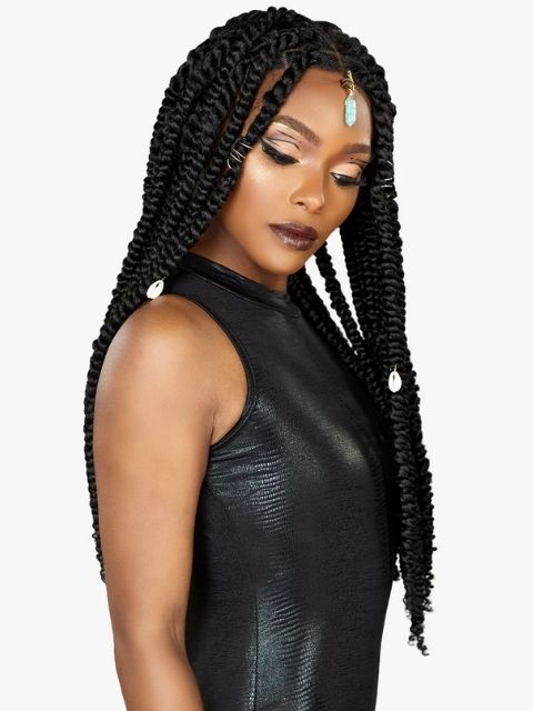 Sensationnel Strand X Braided HD Lace Wig-STRAND X_FULL HAND-TIED UNIT 6"