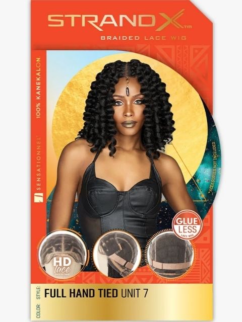 Sensationnel Strand X Braided HD Lace Wig-STRAND X_FULL HAND-TIED UNIT 7"