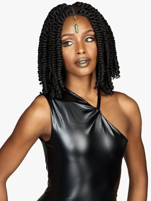 Sensationnel Strand X Braided HD STRAND X_FULL HAND-TIED UNIT 8" Lace Wig