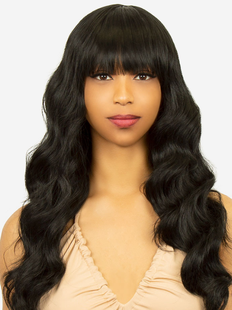 R&B Collection Black Swan Blended Human Hair Wig - SWAN5