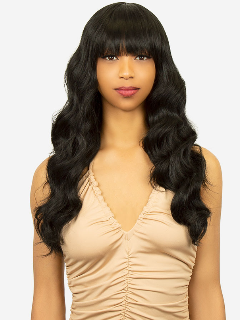 R&B Collection Black Swan Blended Human Hair Wig - SWAN5