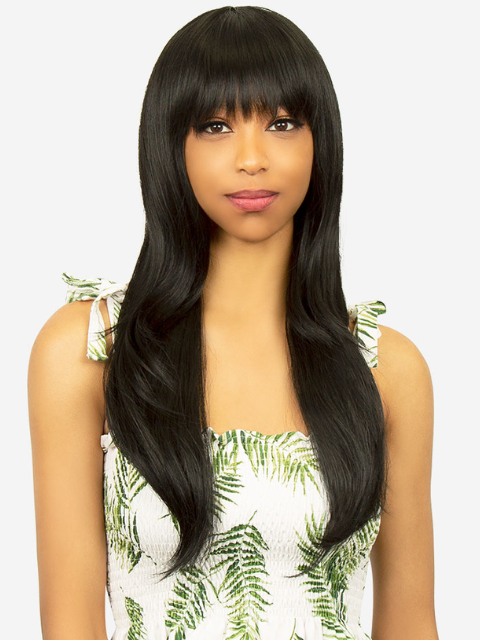 R&B Collection Black Swan Blended Human Hair Wig - SWAN6