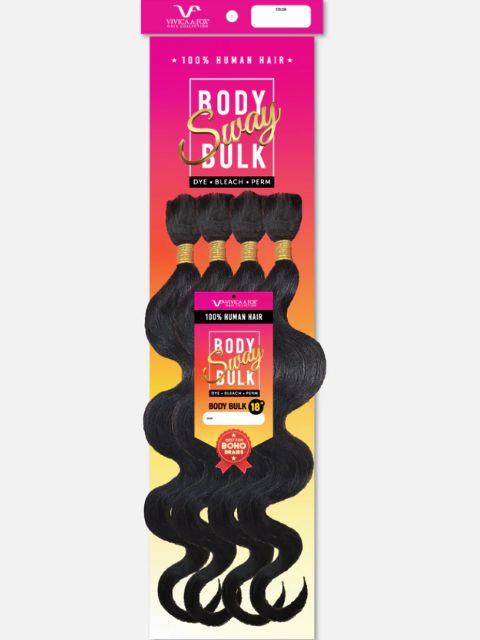 Vivica A Fox Sway 100% Human Hair Weave BODY BULK"