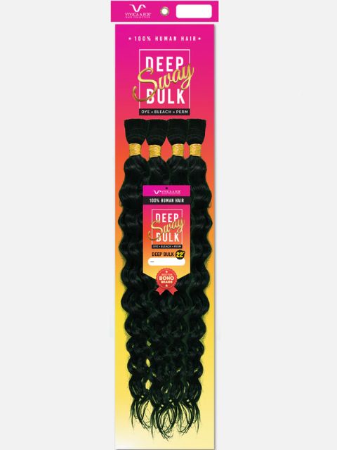 Vivica A Fox Sway 100% Human Hair Weave DEEP BULK"