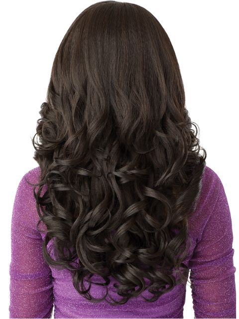 Outre Perfect Hairline Swoop Series HD Transparent Lace Front Wig - SWOOP10