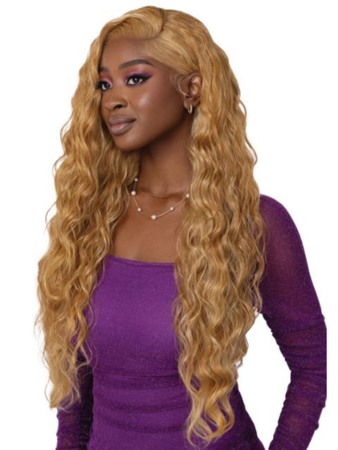 Outre Perfect Hairline Swoop Series HD Transparent Lace Front Wig - SWOOP7