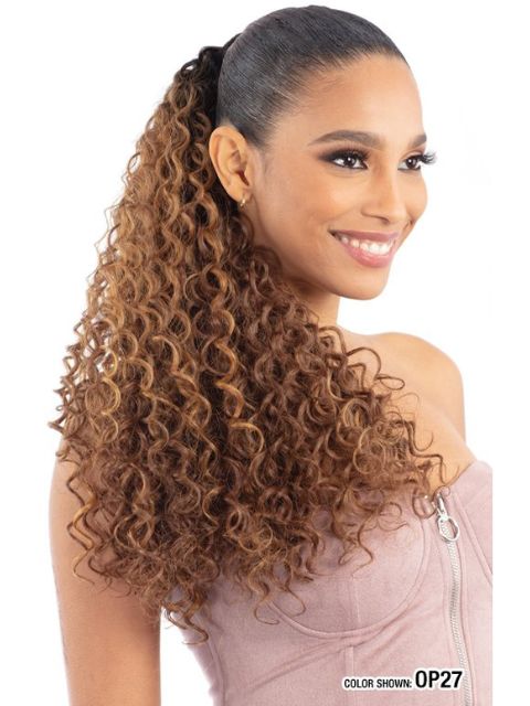 Model Model Secret Pocket Pony Pro ITALIAN CURL 20 Ponytail