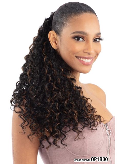 Model Model Secret Pocket Pony Pro ITALIAN CURL 20 Ponytail