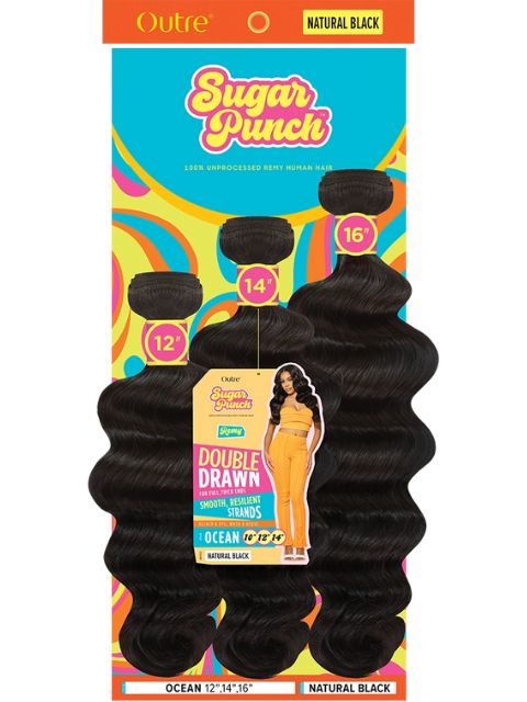 Outre SugarPunch 100% Unprocessed Human Hair OCEAN Multi pack