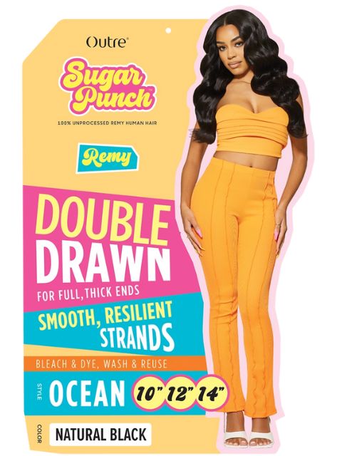 Outre SugarPunch 100% Unprocessed Human Hair Multi pack- OCEAN