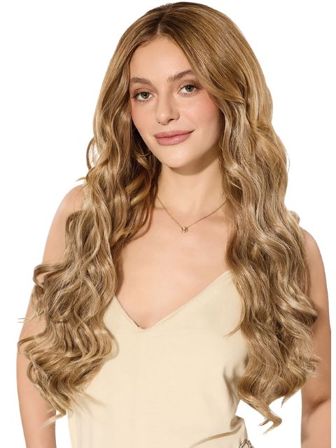 Outre  SunRae 100% Premium Synthetic Fiber Clip-In 7pcs- SUNDAE-BODY WAVE 20"