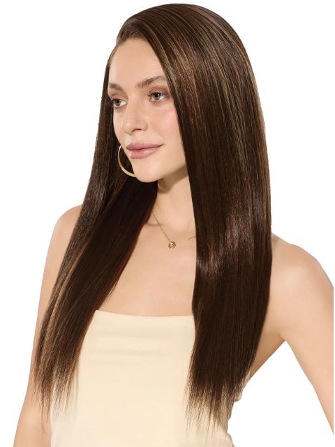 Outre  SunRae 100% Premium Synthetic Fiber Clip-In 7pcs- SUNDAE-STRAIGHT 18"