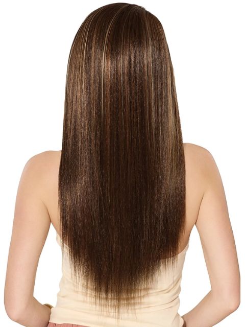 Outre  SunRae 100% Premium Synthetic Fiber Clip-In 7pcs- SUNDAE-STRAIGHT 18"