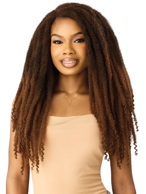 [VALUE PACK] Outre X-Pression Twisted Up Crochet Braid SWICY AFRO TWIST 18" 3X - 10PCS