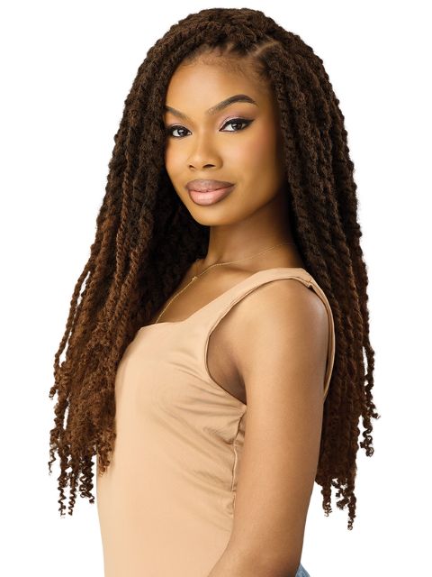 [VALUE PACK] Outre X-Pression Twisted Up Crochet Braid SWICY AFRO TWIST 18" 3X - 10PCS
