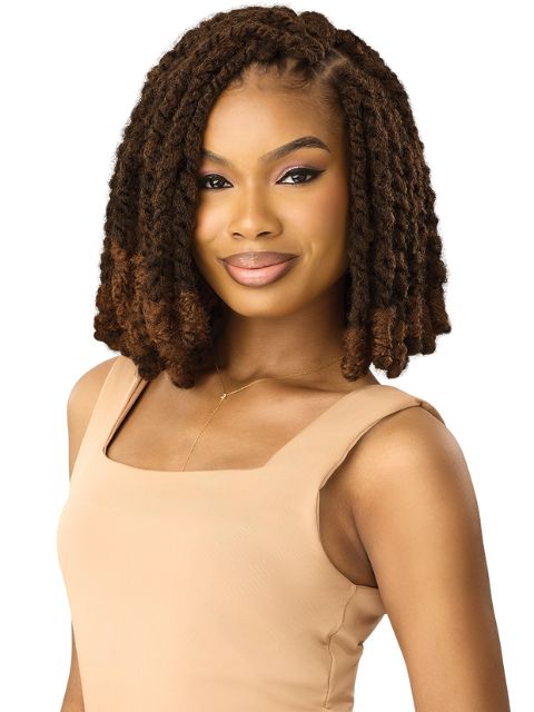 [VALUE PACK] Outre X-Pression Twisted Up Crochet Braid SWICY AFRO TWIST 18" 3X - 10PCS