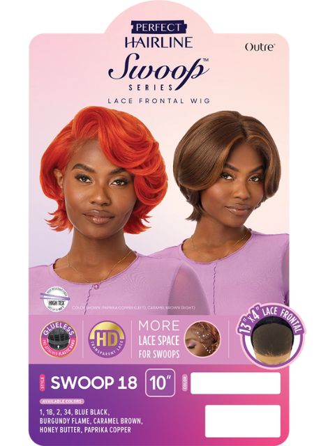 Outre Perfect Hairline Swoop Series HD Transparent SWOOP18 Lace Front Wig