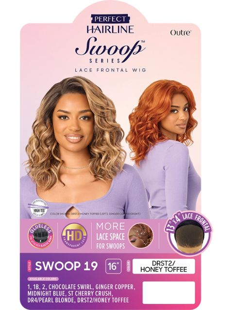 Outre Perfect Hairline Swoop Series HD Transparent SWOOP19" Lace Front Wig
