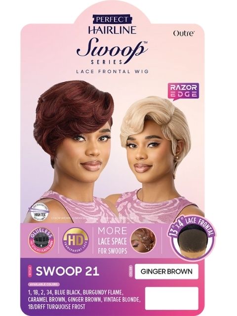 Outre Perfect Hairline Swoop Series HD Transparent SWOOP21 Lace Front Wig
