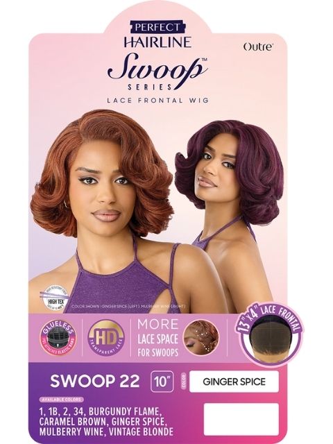 Outre Perfect Hairline Swoop Series HD Transparent SWOOP22 Lace Front Wig