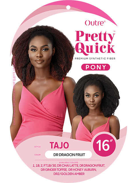 Outre Pretty Quick Pony Ponytail - TAJO