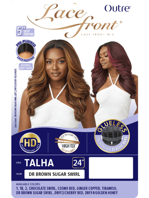 Outre HD Transparent Lace Front Wig - TALHA