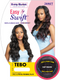 Janet Collection Human Hair Remy Illusion  Easy N Swift Wig-PRIME UNIMIX TEBO