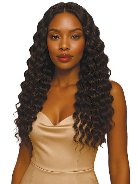 Femi Collection The M 100% Human Hair Blend DEEP WAVE Weave