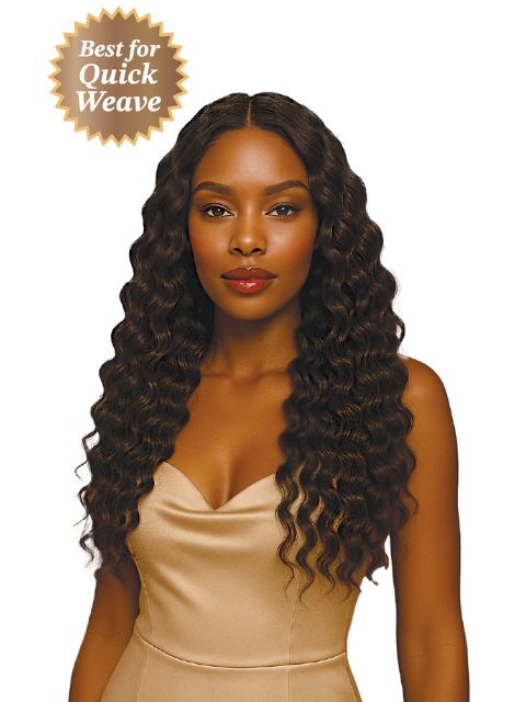 Femi Collection The M 100% Human Hair Blend DEEP WAVE Weave