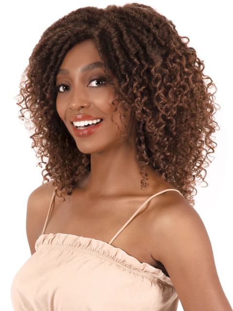 Motown Tress Premium Collection Day Glow Wig -TIKIA