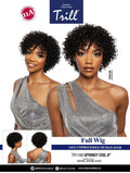 Mane Concept Trill 100% Unprocessed Human Hair Full Wig - TR1188 SPRINGY COIL 8"