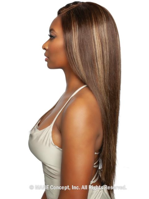 Mane Concept Bleached Knot HD 13x4 Pre-Bleached 01 STRAIGHT 28- TRB201