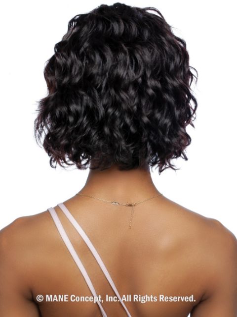 Mane Concept 100% Unprocessed Human Hair Trill 13x4 HD Glueless Lace Wig - TRE2109 LOOSE DEEP 10"