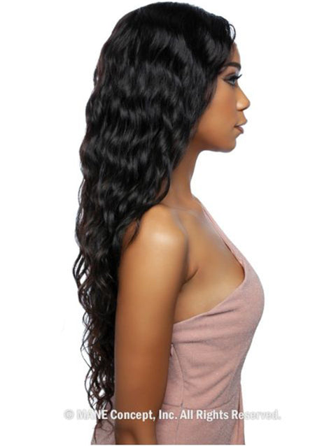 Mane Concept 100% Unprocessed Human Hair Trill 13x4 HD Glueless Lace Wig - TRE2116 LOOSE DEEP 28"