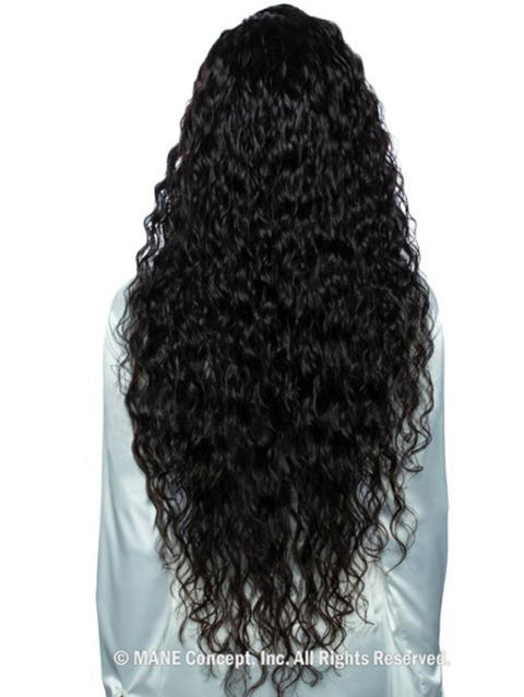 Mane Concept 100% Unprocessed Human Hair Trill 13x4 HD Glueless Lace Wig - TRE2118 DEEP WAVE 30"