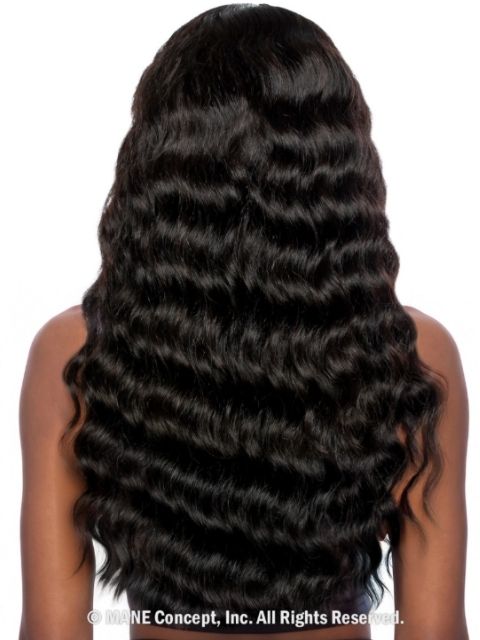 Mane Concept 100% Unprocessed Human Hair Trill Glueless HeadBand Lace Wig LOOSE DEEP HEADBAND 24" (TRHB210)