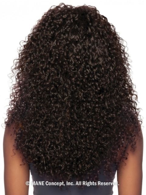 Mane Concept 100% Unprocessed Human Hair Trill Glueless HeadBand Lace Wig SPANISH WAVE HEADBAND 24" (TRHB211)