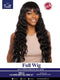 Mane Concept Trill 11A 100% Unprocessed Human Hair Full Wig - TRM112 LOOSE BODY FULL BANG 32"