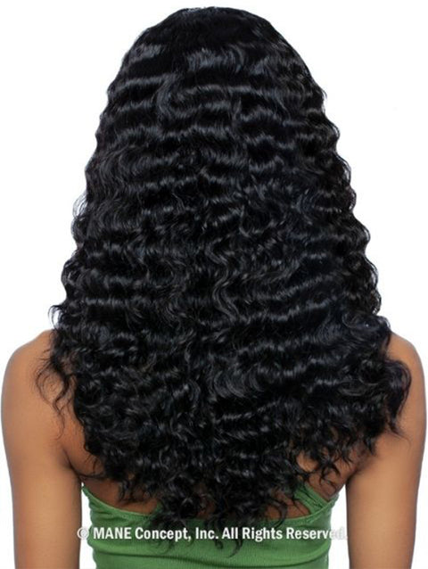 Mane Concept Trill 11A 100% Unprocessed Human Hair Full Wig - TRM119 LOOSE CRIMP FULL BANG 22"