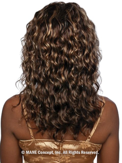 Mane Concept 100% Unprocessed Human Hair Trill HD 13x4 Free Part Lace Front Wig (TRP2108) 11A HD LOOSE DEEP 20"