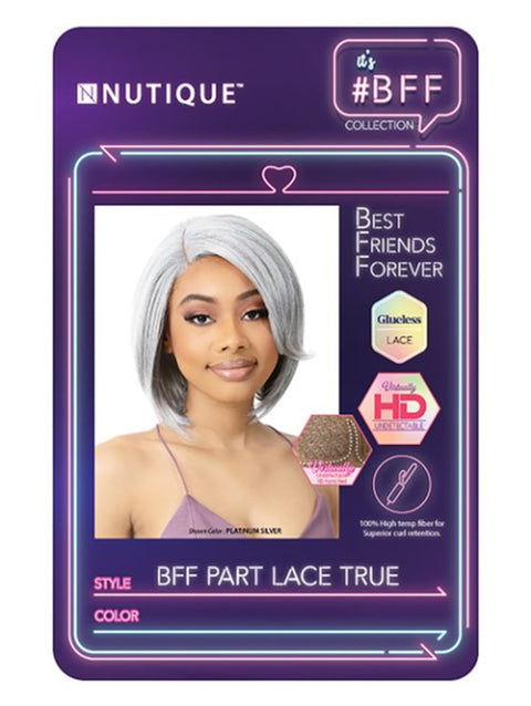 Nutique BFF Part Collection Synthetic Glueless HD Lace Front Wig - TRUE