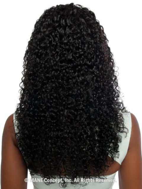 Mane Concept Trill 100% Human Hair HandTied U-Part Lace Part Wig -BURMESE CURL" (TRUP107-TRUP08)