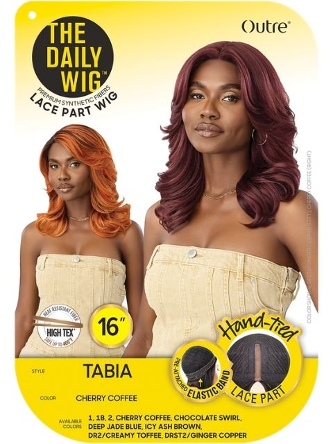 Outre The Daily Wig Hand-Tied TABIA" Lace Part Wig