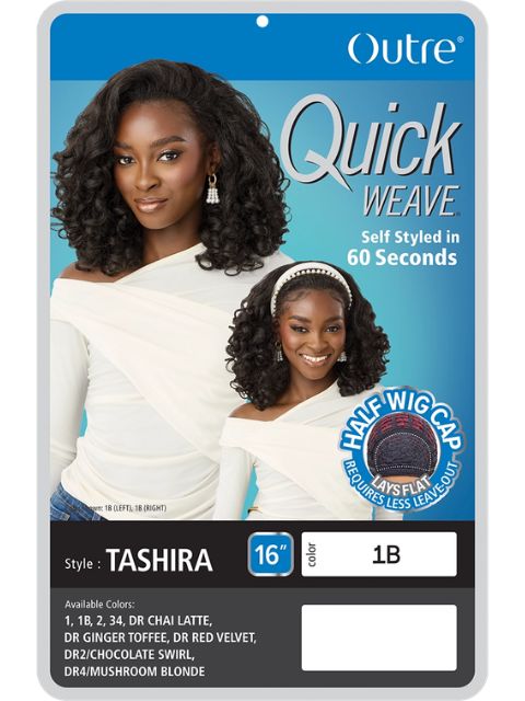 Outre Quick Weave TASHIRA" Half Wig