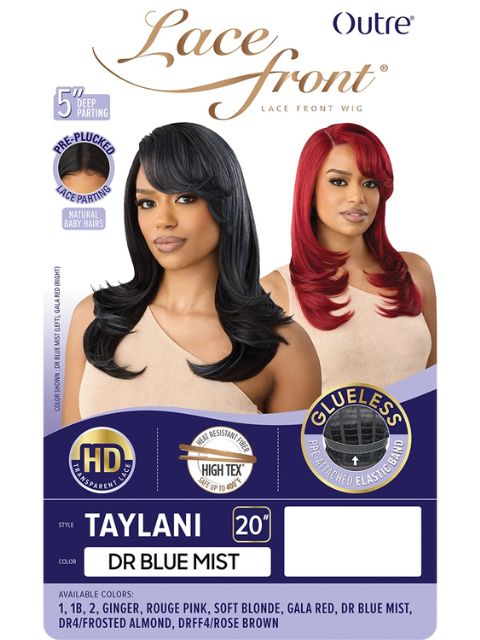Outre HD Transparent Glueless Lace Front Wig - TAYLANI
