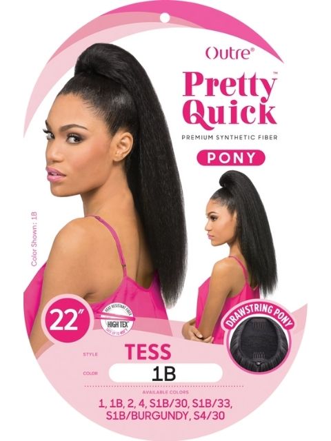 Outre Pretty Quick-Pony Drawstring TESS Ponytail