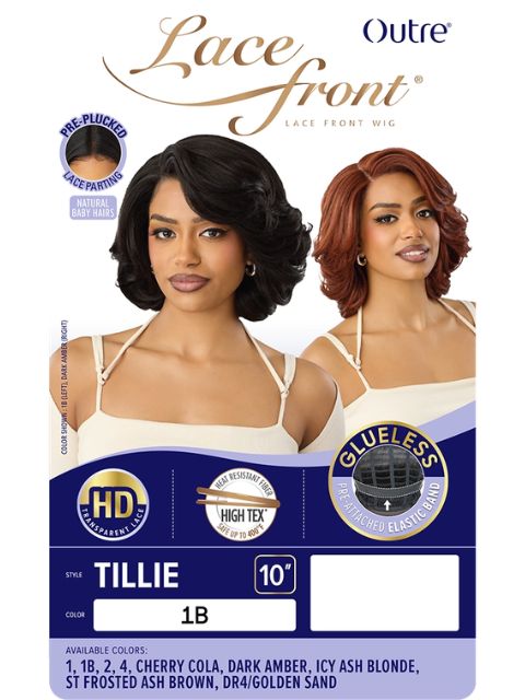 Outre HD Transparent Glueless Lace Front Wig TILLIE"