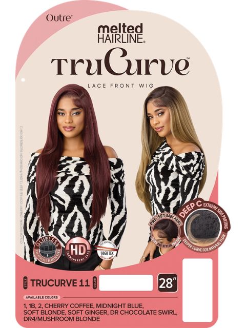 Outre TruCurve Melted Hairline Glueless HD Lace Front Wig -TRUCURVE 11
