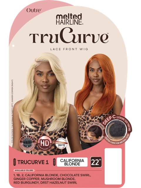 Outre TruCurve Melted Hairline Glueless TRUCURVE 1- HD Lace Front Wig