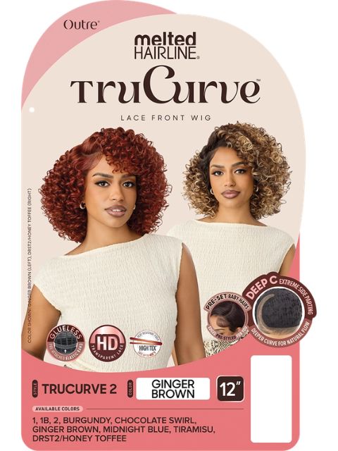 Outre TruCurve Melted Hairline Glueless TRUCURVE 2- HD Lace Front Wig